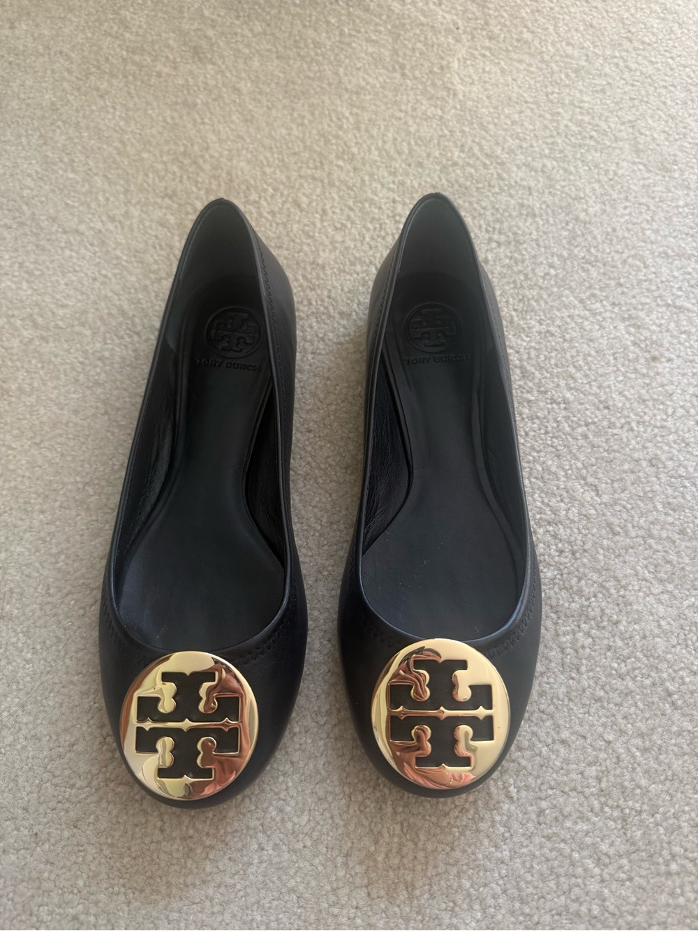 Tory Burch Flats EUC Size 9 with Box